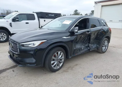 2021 Infiniti Qx50 Pure Awd z USA, uszkodzony, nr VIN 3PCAJ5ABXMF124833